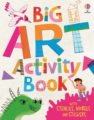Big ART Activity Book Sarah Hull (u. a.) Taschenbuch Usborne Publishing 96 S.