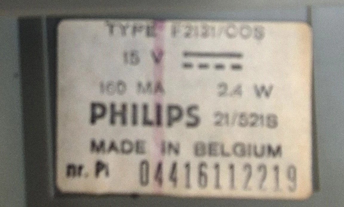 Sintonizador estéreo AM/FM Philips F 2131