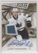 2021 SP Game Used Authentic Rookies Gold Jersey 123/135 Lane Pederson Auto 0ro5