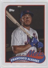 2023 Archives 1989 Topps Doubleheaders Francisco Alvarez Mike Piazza HOF 0w24