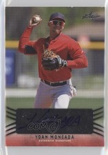 2015 Leaf Best of Baseball Insert Set Yoan Moncada #YM-05 Auto uk2