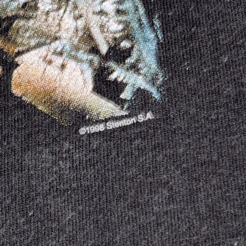 1998 Vintage David Bowie Ziggy Stardust Album Promo T-shirt Large 23x28 - Picture 3 of 6