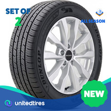 Set Of 2 New 22545r17 Dunlop Blue Response As 94v