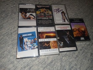 Soundtracks Cassette Tapes Lot - Rhinestone/Good Morning, Vietnam/Dirty Dancing 