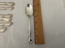 GEORGE & MARTHA by H Westmoreland .925 Silver Solid Sterling teaspoon 6” inches
