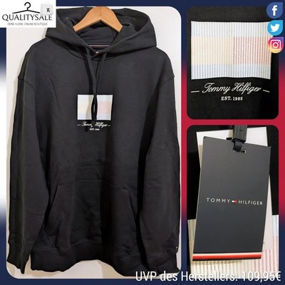 TOMMY HILFIGER Herren Hoodie Gr. 2XL Plus Size