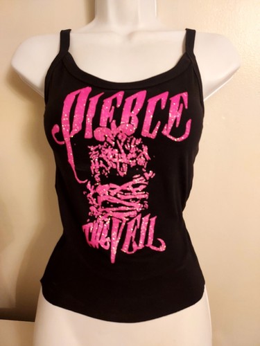 Pierce the Veil Misadventures Tanktop Pierce the Veil Crop Top Ptv Shirt Collid - Bild 3 von 4