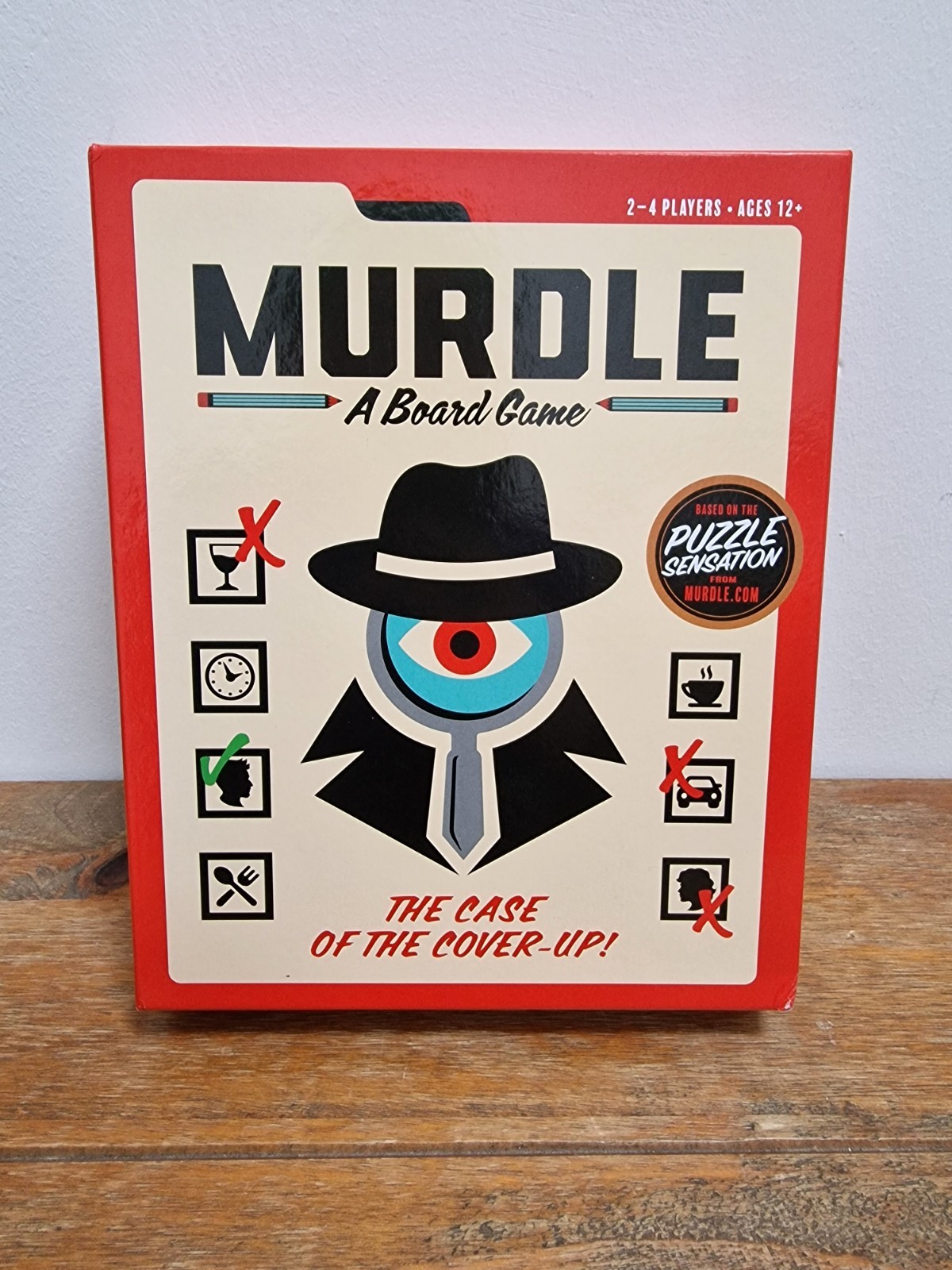 Murdle Board Game – Logic Puzzle Mystery Game – Family Strategy Game BRAND NEW