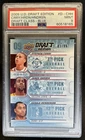 2009-10 UD Draft Gerald Henderson James Harden Stephen Curry Blue #/99 PSA 9