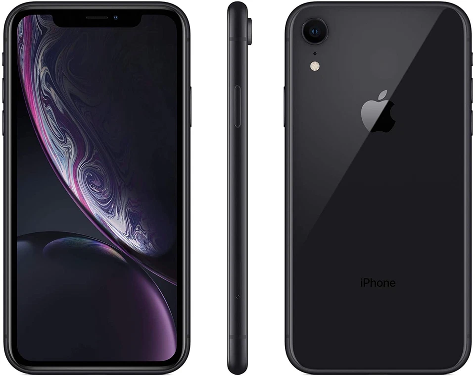 Apple iPhone XR A1984 Fully Unlocked 64GB Black (Good)