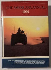 NEW - The Americana Annual 1991 Grolier HCDJ ...