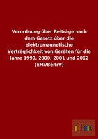 Verordnung üBer BeiträGe Nach Dem Gesetz üBer Die Elektromagnetische...