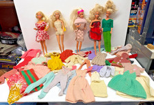Vintage Barbie's Feeling Fun Costume Ball Sunsansation w/Homemade Clothes & Case