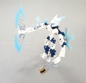 Lego BIONICLE 8988 Glatorian Legends Gelu 100% Complete With Thornax