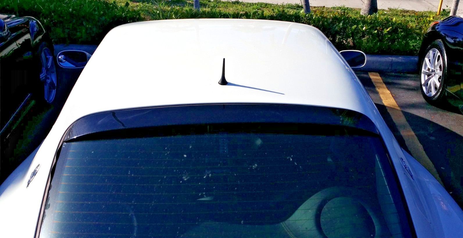 Maserati 4200 Gransport COUPE Tesoro Roof Spoiler PAINTED Tape on Made in USA