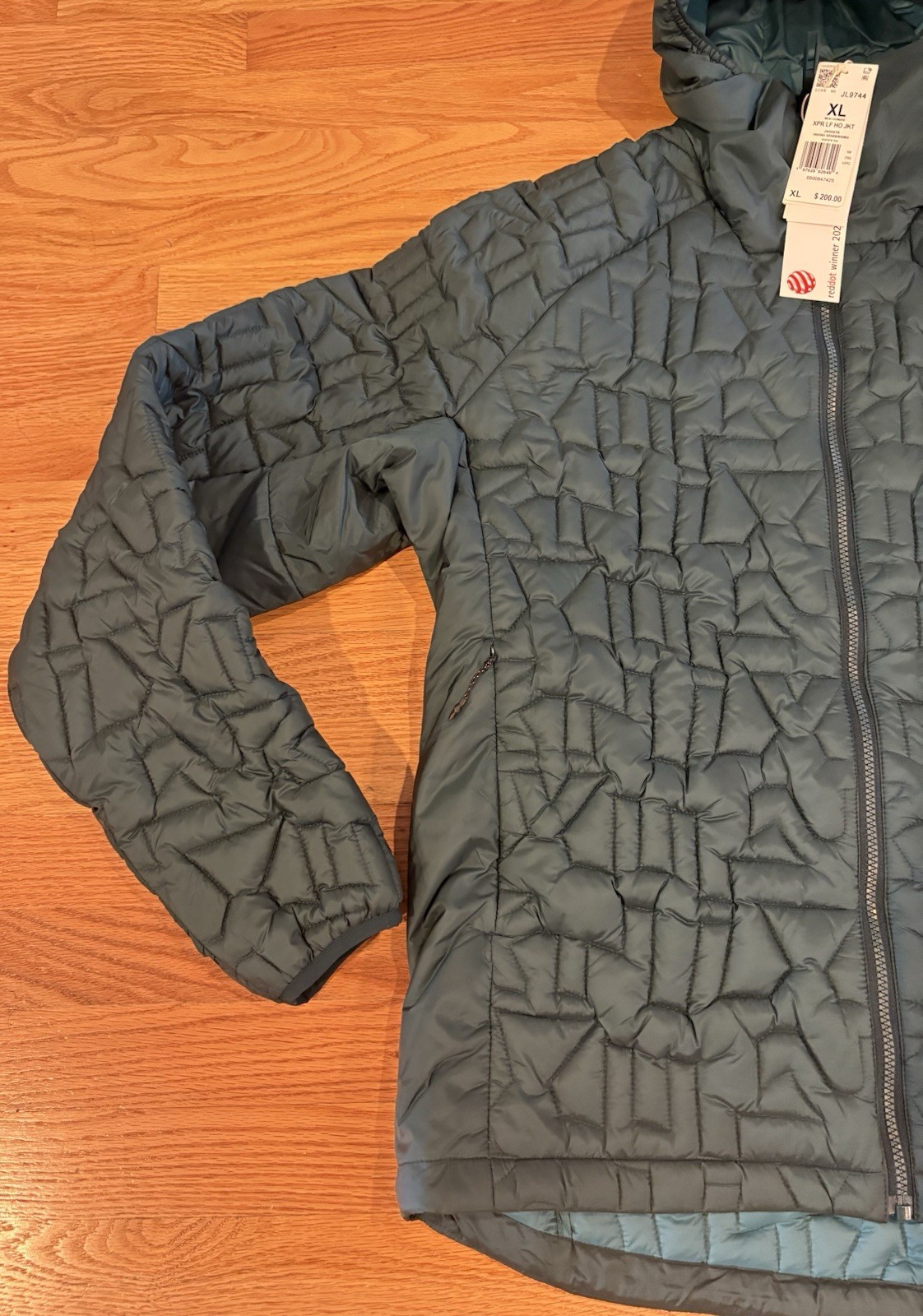 Adidas Terrex Xperior PrimaLoft Fill Insulated Hooded Jacket green Men XL JL9744 image 5