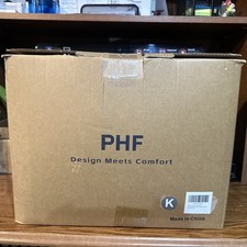 PHF King Cotton Muslin Comforter Set 3-Pcs Ultra Soft Lightweight Bedding, Grey