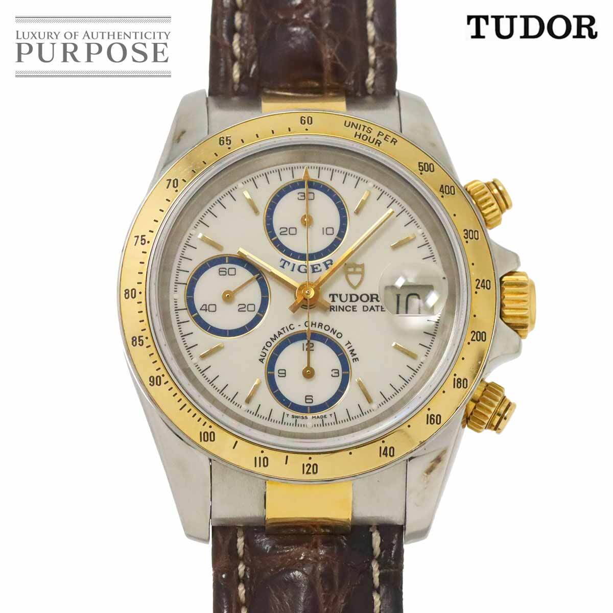 TUDOR Chronotime Tiger Prince Date Combi 79263P Men's Watch From