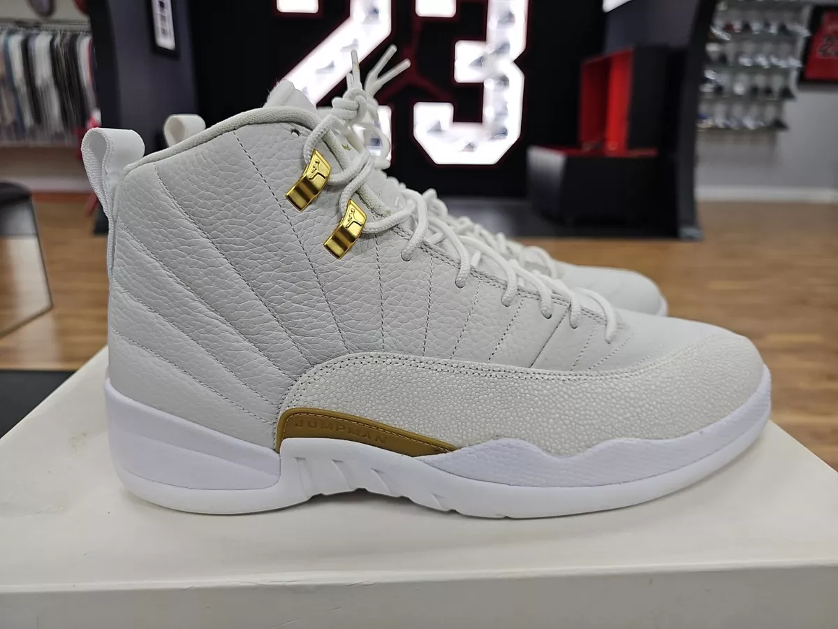 Jordan 12 store ovo gold