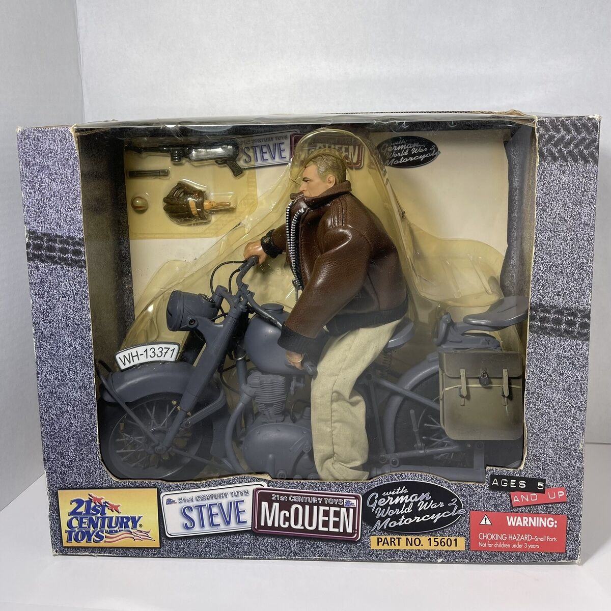 21st Century Steve McQueen w /German WWII Motorcycle The 21st Century Steve McQueen w /German WWII Motorcycle The