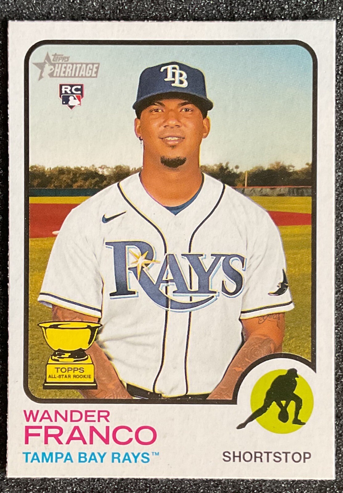 2022 Topps Heritage ROOKIE CUP #347 WANDER FRANCO RC MINT