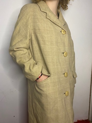 Vintage 80s Ralex Sydney Pure New Wool Coat Jacket Womens Lined Sz M Knee Length - Bild 4 von 6