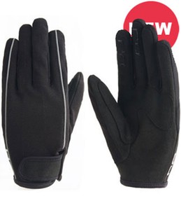 Guanto Vintage Custom Naked Moto Pelle Foderato Traspirante Nero S
