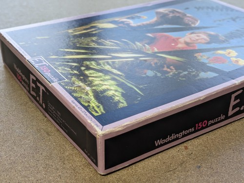 Vintage E.T. Jigsaw Puzzle 1982 Complete, 150 Piece Waddingtons - Picture 10 of 10