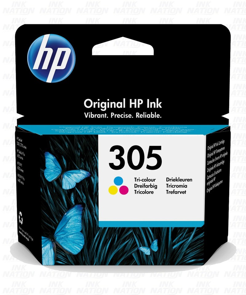 Genuine HP 305 / 305XL / Black / Colour Ink Cartridges For DeskJet ...