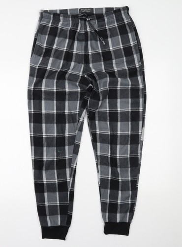 Primark Mens Grey Plaid Pyjama Pants 