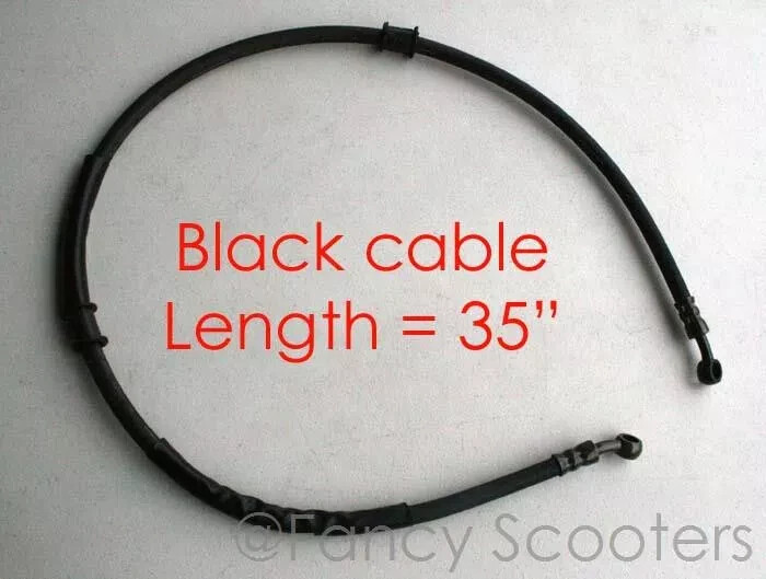 SCOOTER FRONT HYDRAULIC BRAKE LINE 35