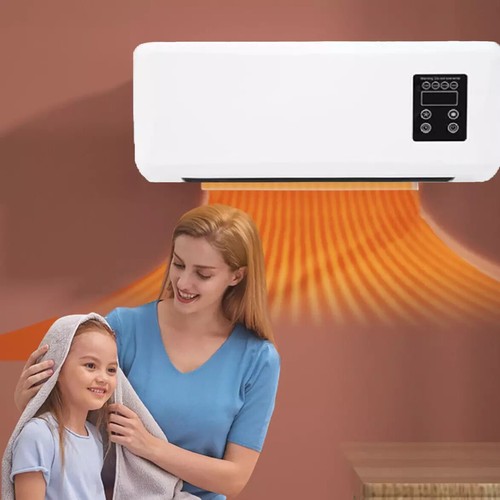 STUFA con telecomando ELETTRICA da PARETE CALDO termoconvettore scalda BAGNO - Foto 12 di 13