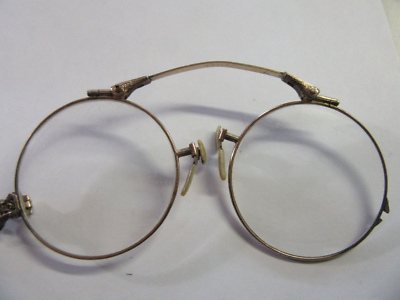 Antique VICTORIAN GLASSES-SPECTACLES 12K Gold-Filled | eBay display picture 3