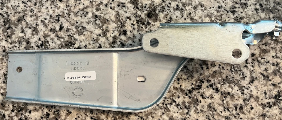 Lincoln FORD OEM 10-18 MKT Hood-Hinge Left AE9Z16797A - Image 3 of 3