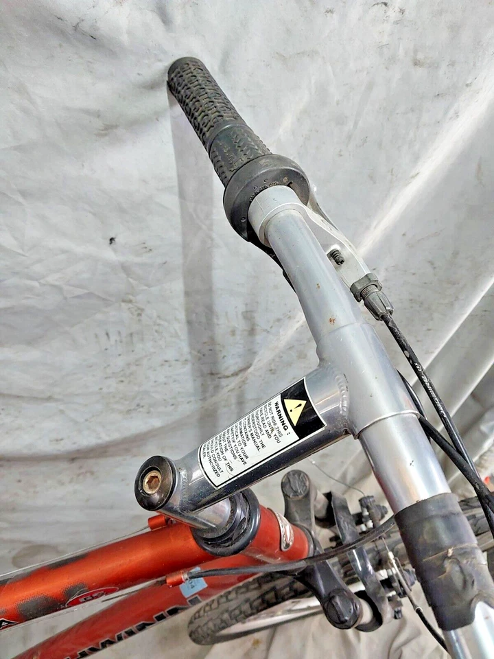 1990 Schwinn Mesa Runner MTB 自行车 21 英寸 X 大号硬尾橙色钢制美国托运人! — 第 4/4 张图片