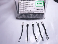 5PCS NTSA0103 THINKING 10kOhm NTC Thermistor 10K Screw-On Ring Lug