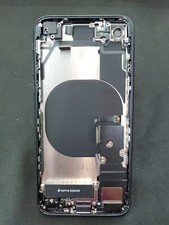 iPhone SE 2nd Gen back housing Replacement Black With Small Parts- V7