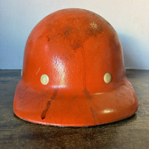 VTG 1970s Made In Germany + USA Fibre Metal SuperGlas Hard Hat Helmet DIN 4840 - Picture 4 of 22