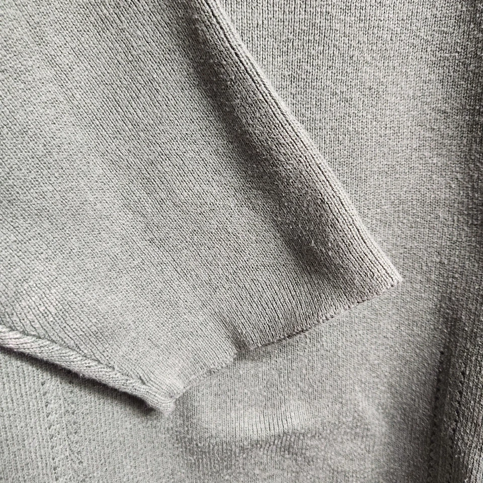 Dressbarn, квадратный вырез 3/4 рукав ребристый зеленый свитер, размер 14/16 (полка 5) - Изображение 4 из 4