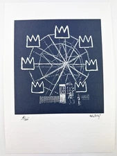 Banksy Original Vintage Art Print Lithograph Signed Limited COA