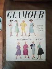 Vintage Glamour Magazine June 1951 For The Girl With A Job