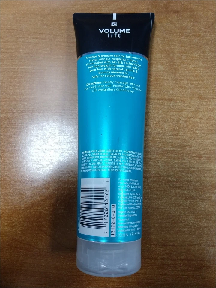 4 件装:John Frieda Volume Lift 无重 (2) 洗发水和 (2) 护发素 (R6P6) — 第 4/4 张图片