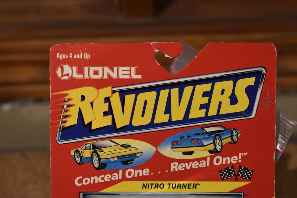 1989 Lionel REVOLVERS Diecast Nitro Turner Flipside Downer MOC/NEW - Image 2 of 4