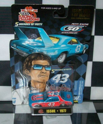自動車 Richard Petty no.43 50th anniversary NASCAR #43 Richard Petty 50th Anniversary SILVER Round #0978 3UYJ
