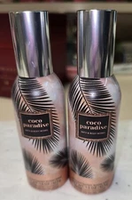Bath & Body Works Concentrated Room Spray Set Lot of 2 COCO PARADISE