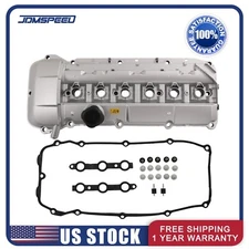 ALUMINUM Valve Cover w/ Gasket & Bolts&Cap Fit 03-06 BMW 325i 330i 525i X3 X5 Z4