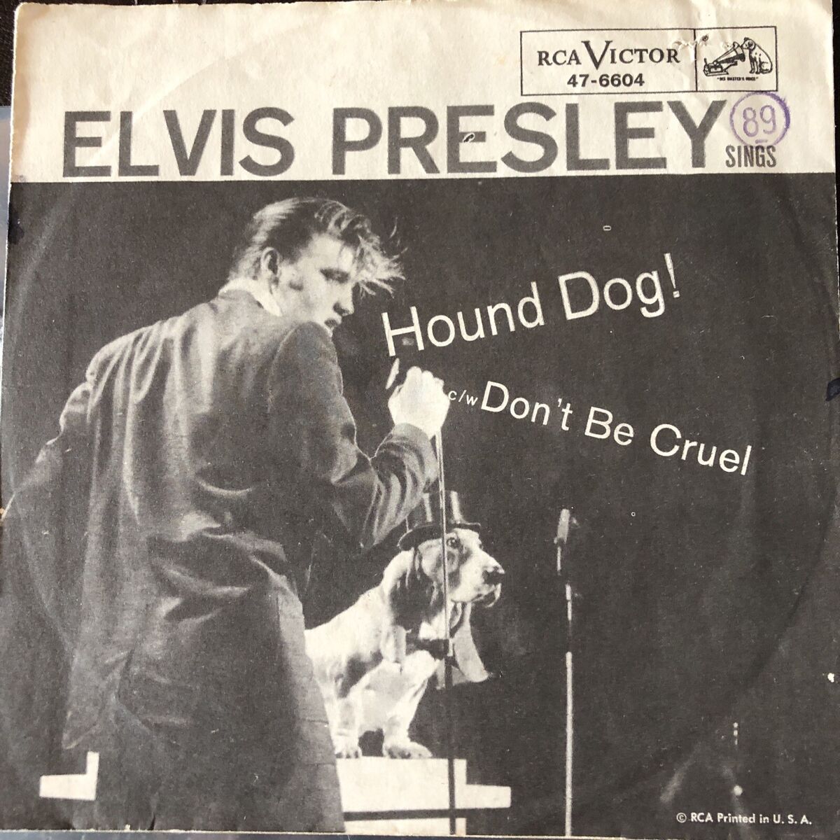 Elvis Presley - Hound Dog (Official Audio) 