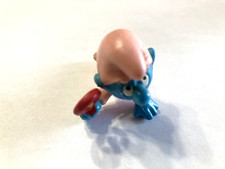 Baby Smurf w/ Rattle Vintage 1984 Schleich Peyo 2" PVC Figure