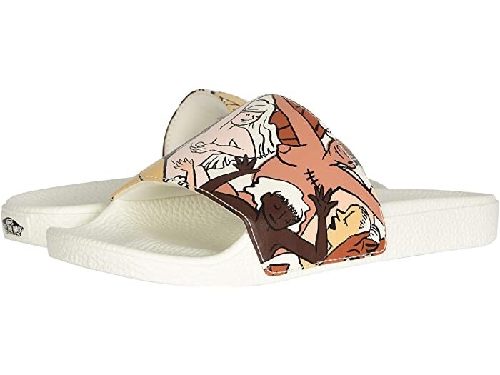 girls vans slides