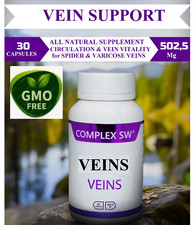 LEG VEIN CIRCULATION  VARICOSE SPIDER SUPPORT, DIOSMIN RUTIN, HESPERIDIN REMEDY